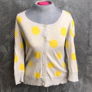 American Eagle outfitters polka dot cardigan
